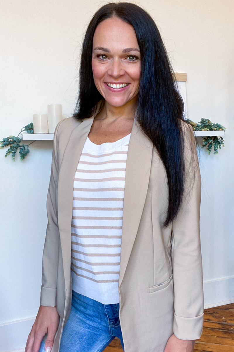 Miranda Blazer in Camel
