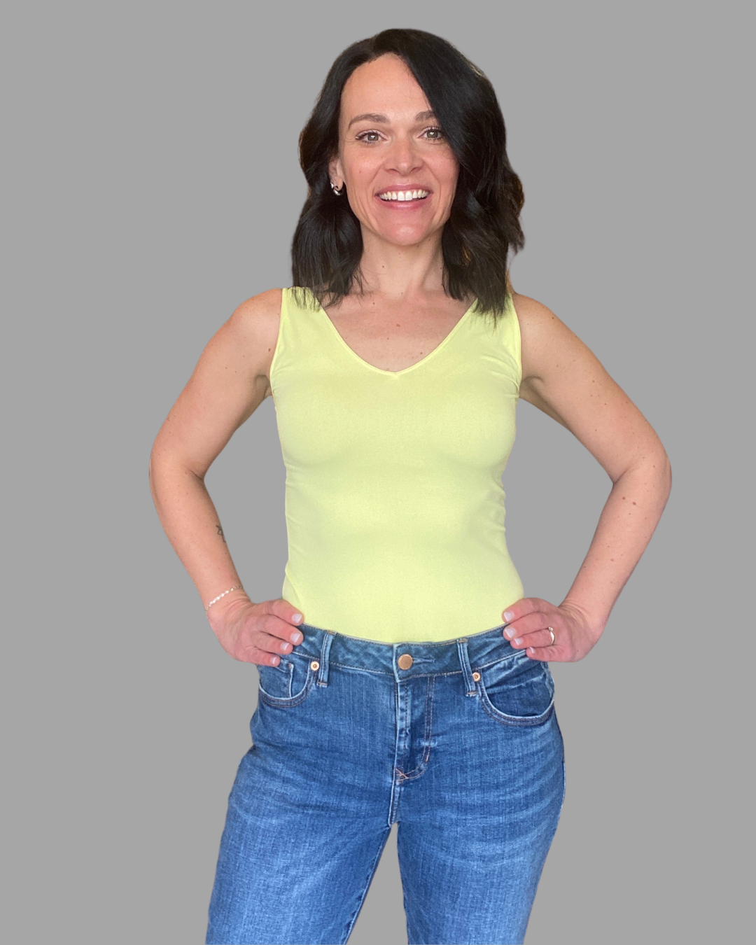 Reversible Tank Top in Lemonade