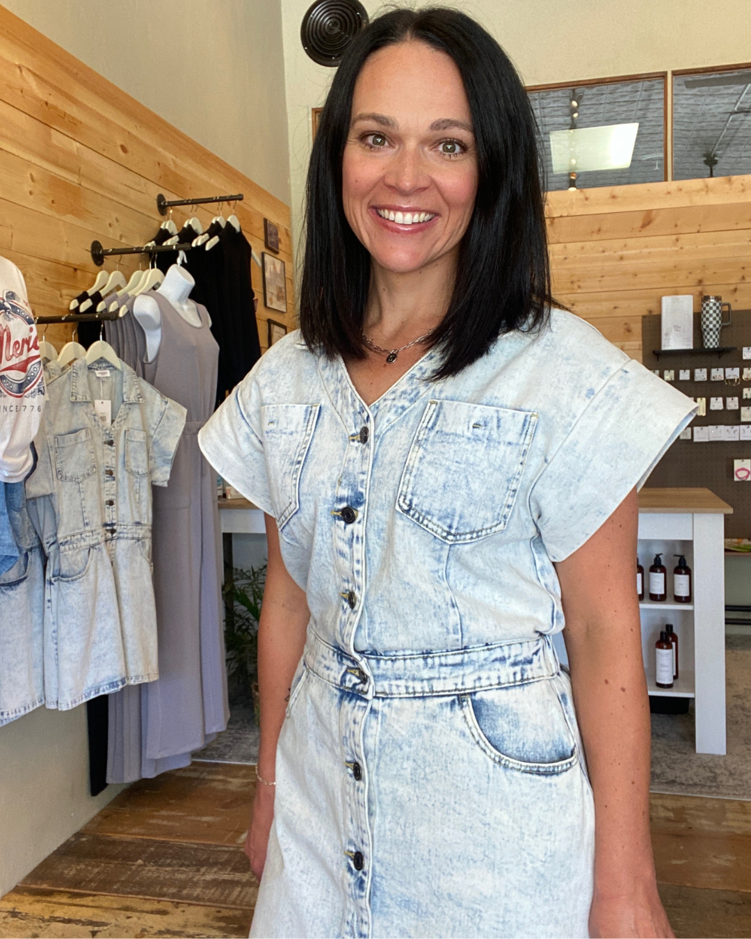The Brooke Denim Dress