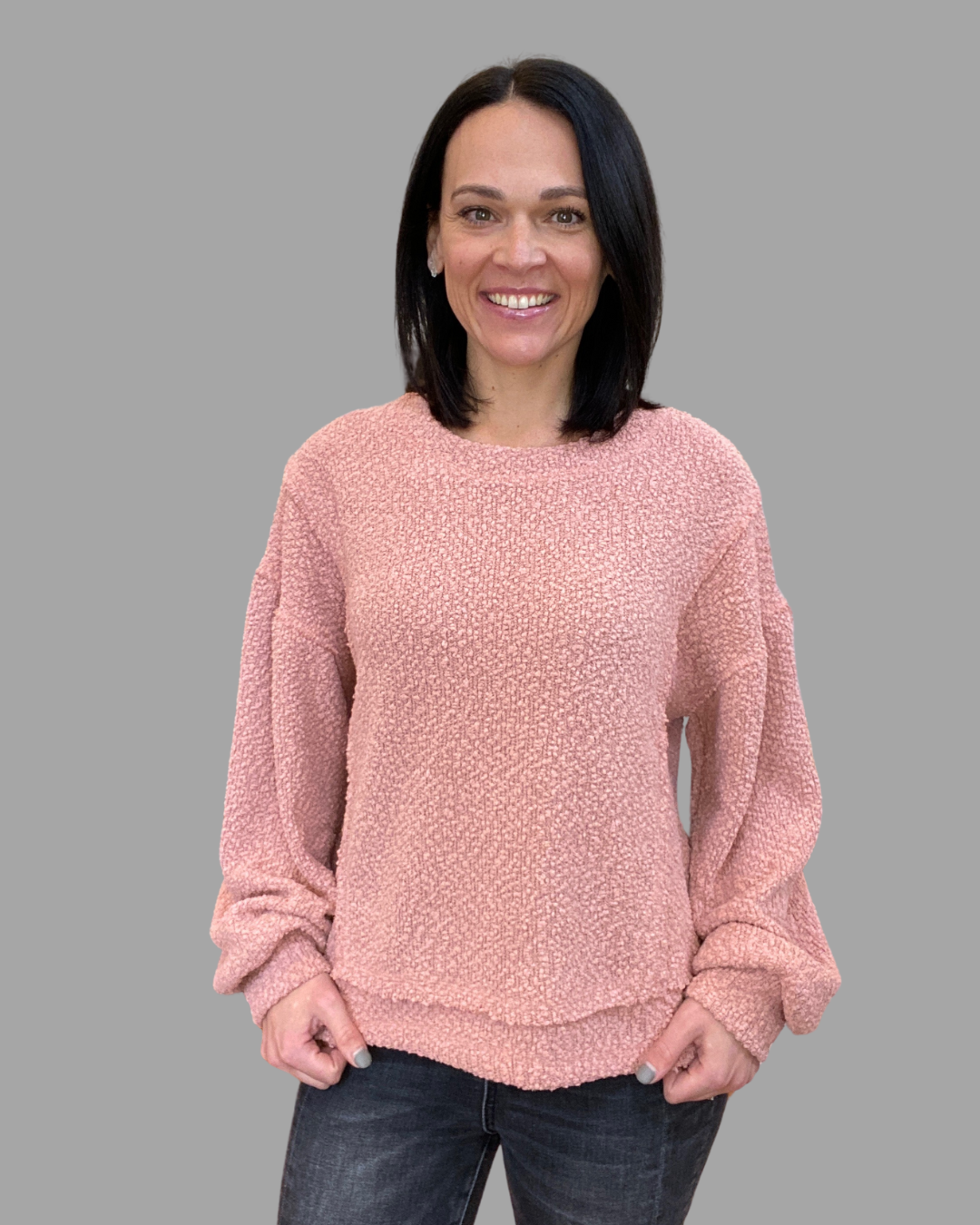 The Viola Textured Knit Top