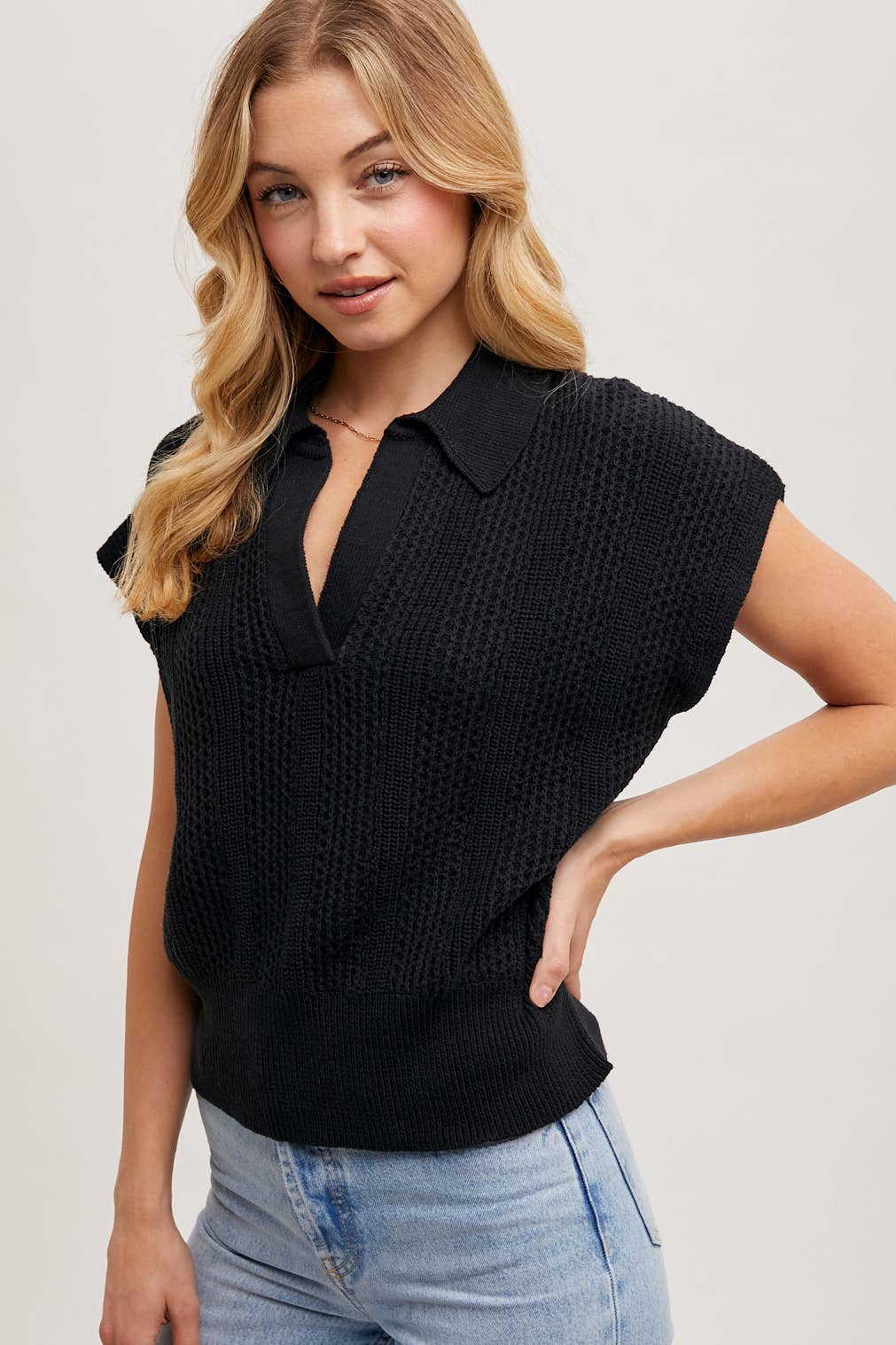 The Madeline Top in Black