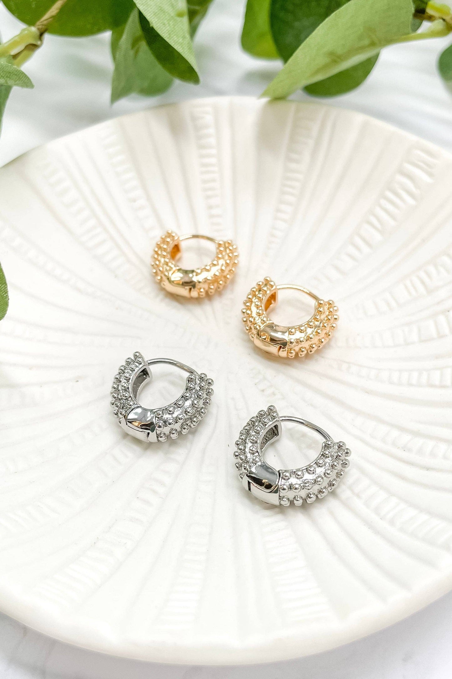 Maegan Earrings in Gold