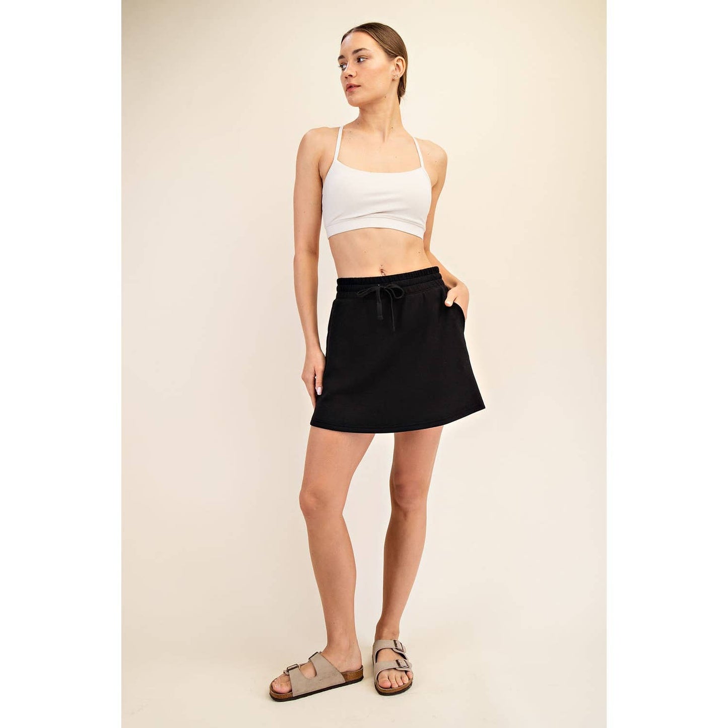 Scuba Skort in Black