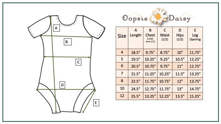 Kids Flower Sky Dance Ballet Gymnastics Ruffle Leotard