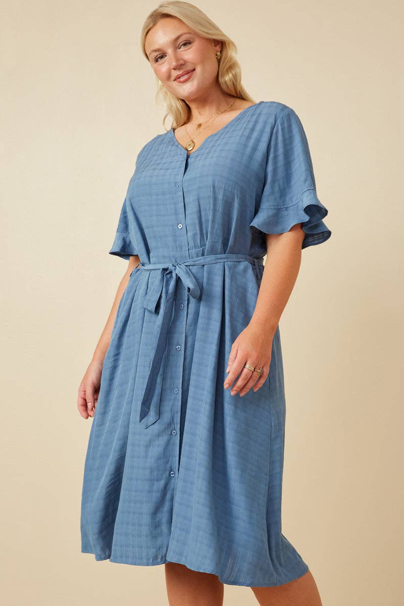 Tulip Sleeve Dress