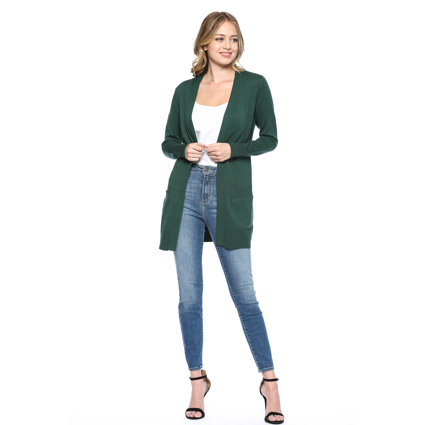 Riley Cardigan in Olive