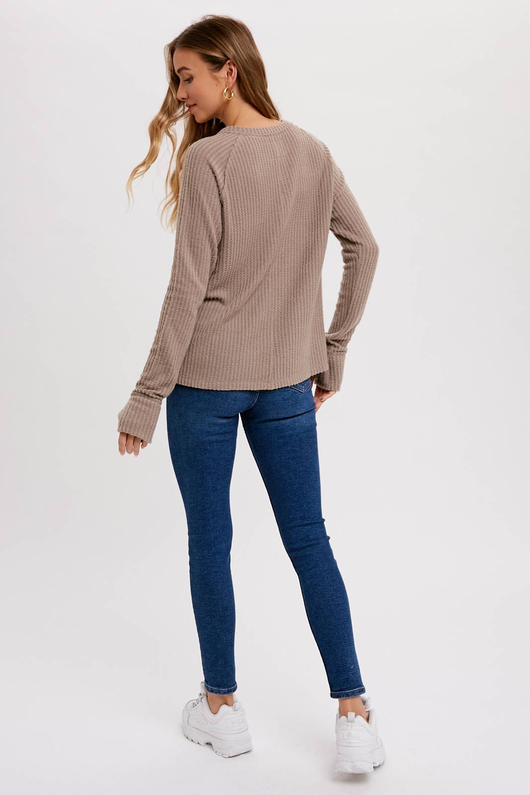 Paxton Waffle Knit Top