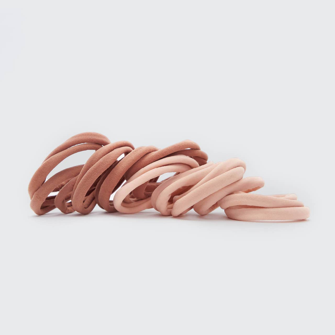 Eco-Friendly Nylon Elastics 20pc set - Blush by KITSCH