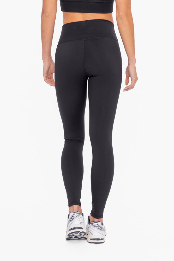 Emma High-Waist Leggings in Black