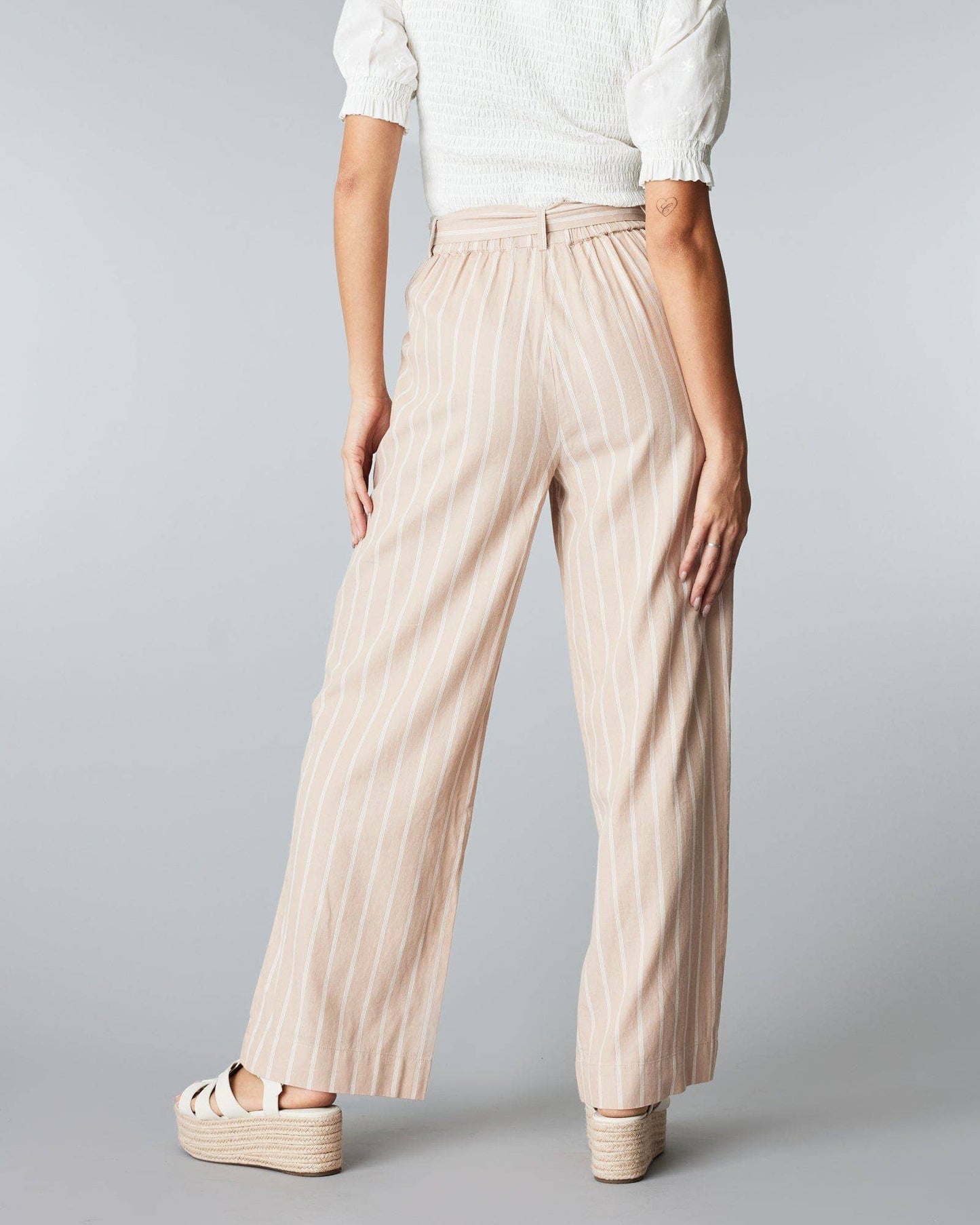Lexi Trouser in Warm Taupe