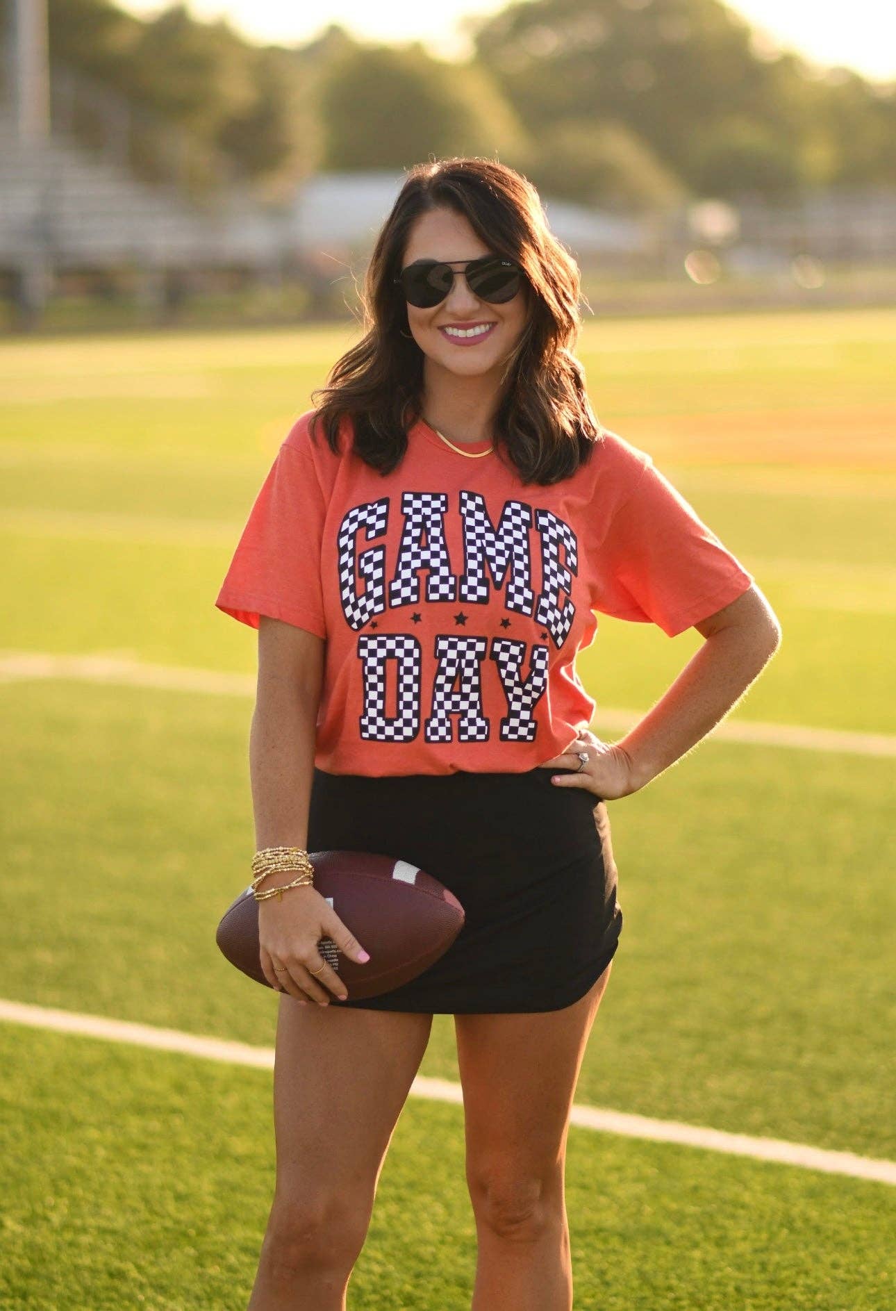 Game Day Tee in Orange