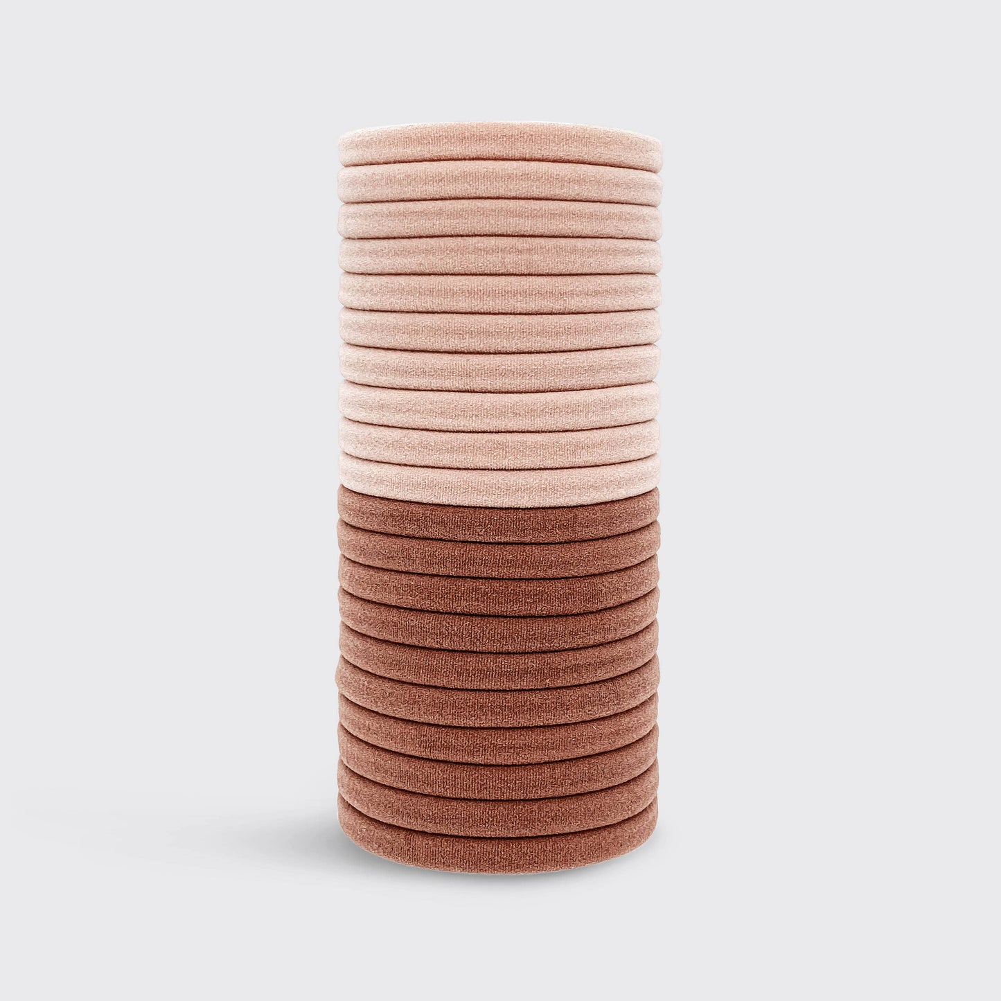 Eco-Friendly Nylon Elastics 20pc set - Blush by KITSCH