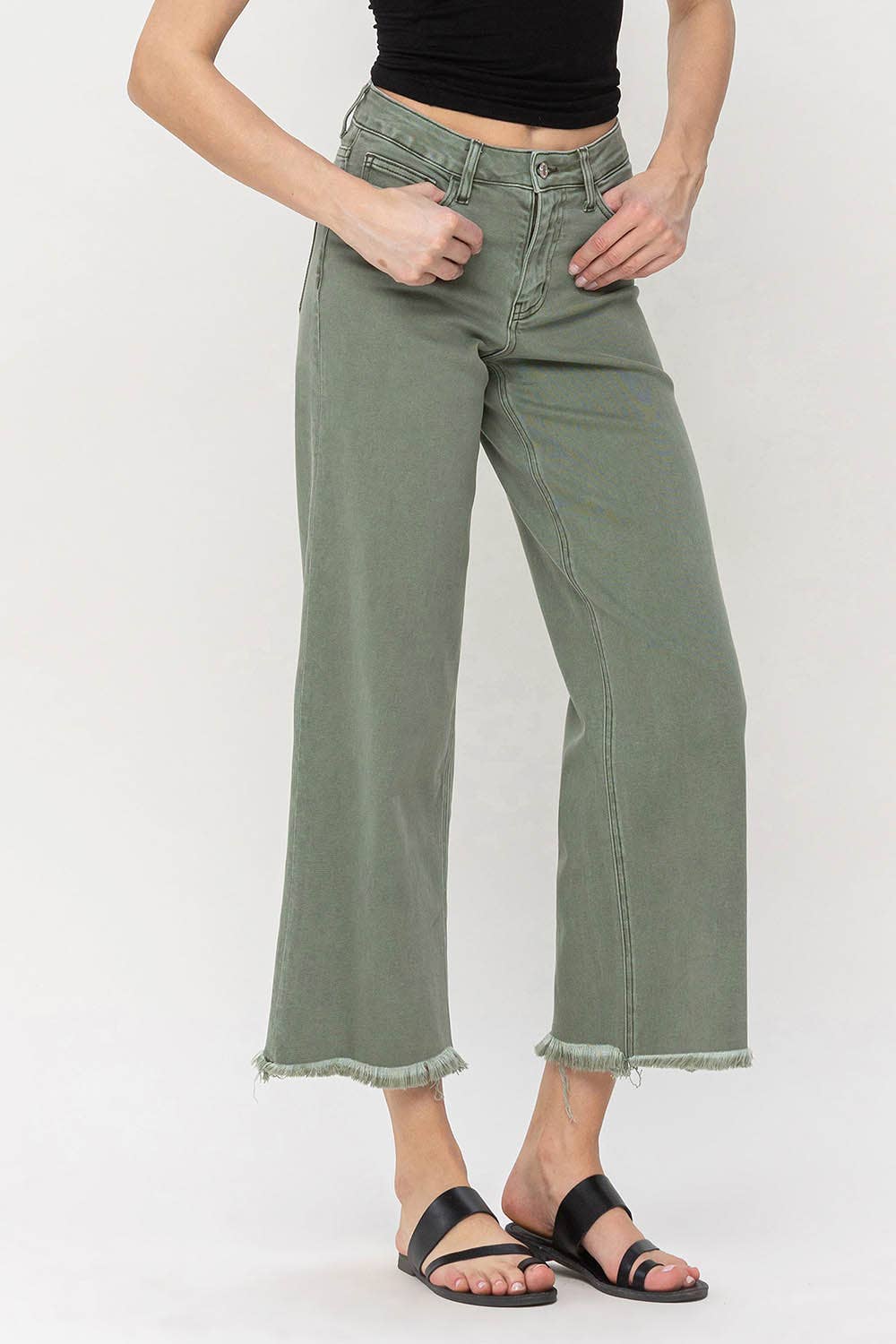 Samantha Jeans in Green