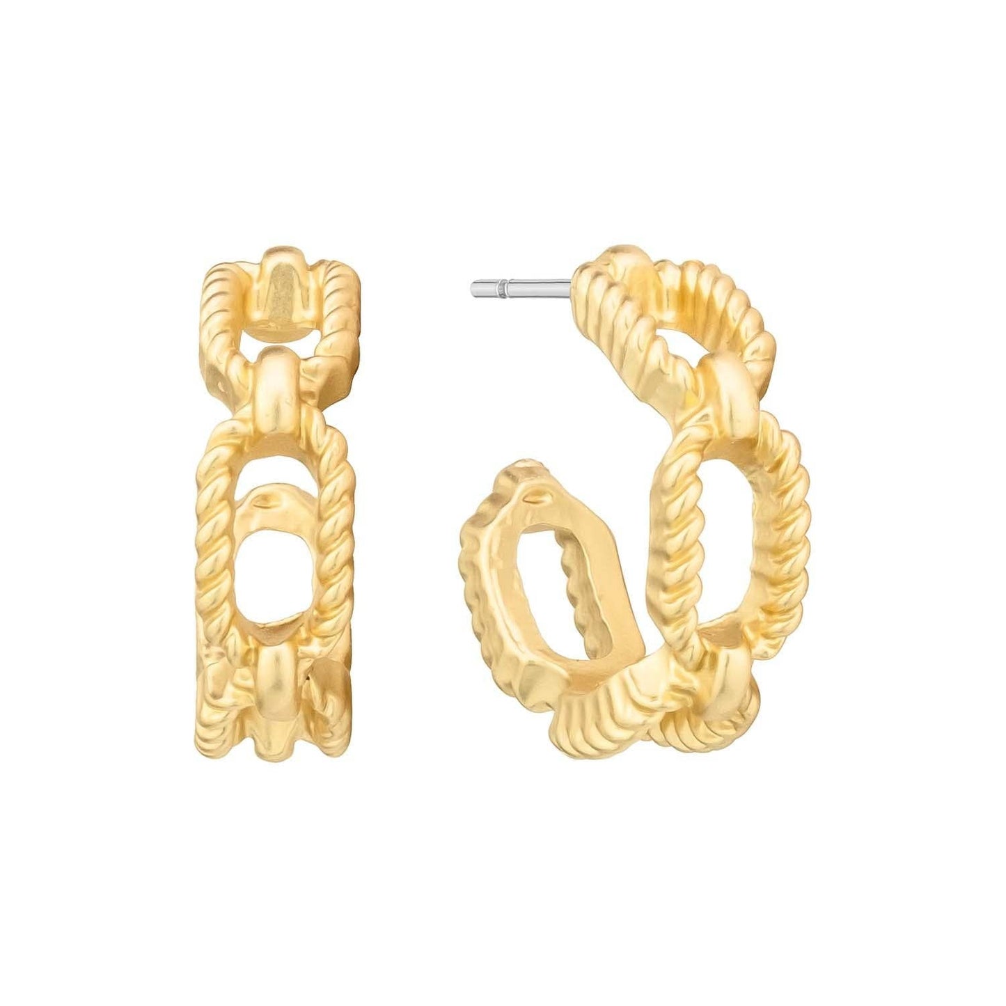 Cooper Earrings: GOLD