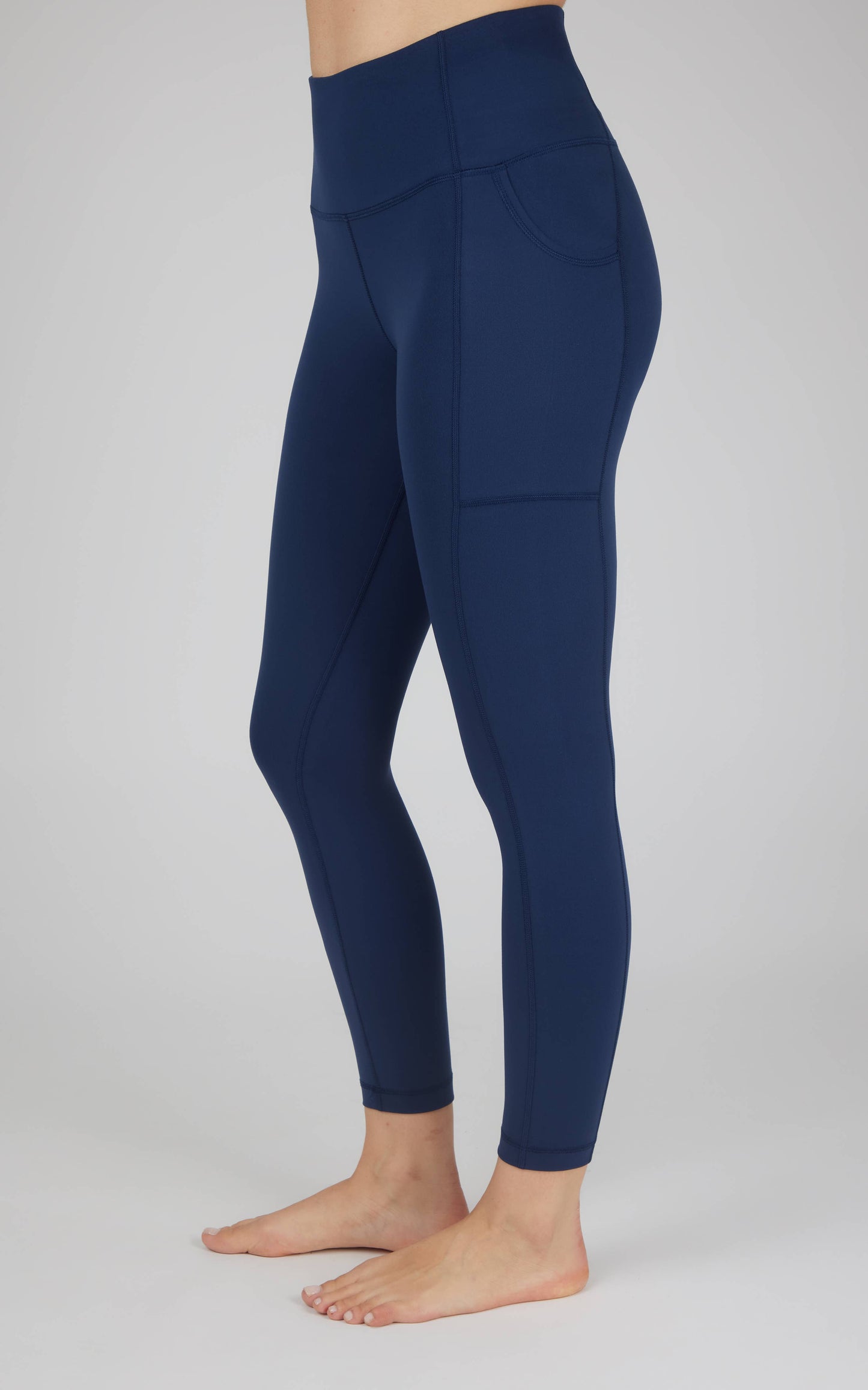 90 Degree by Reflex - Women's Lux Ankle Leggings with Utility Pockets
