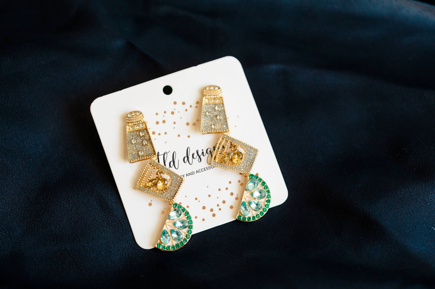 Tequila, Salt & Lime Earrings ***Final Sale / No returns***