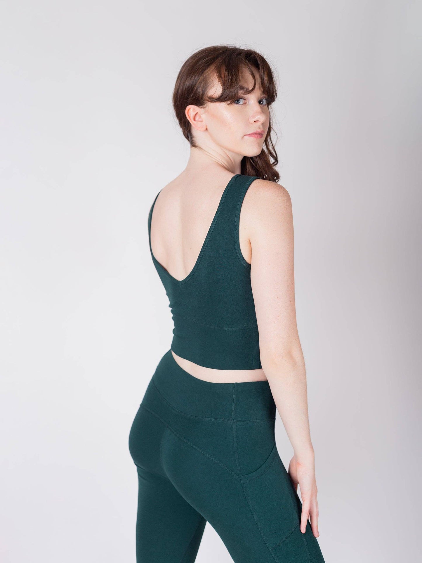 Organic Reversible Tank in Monstera