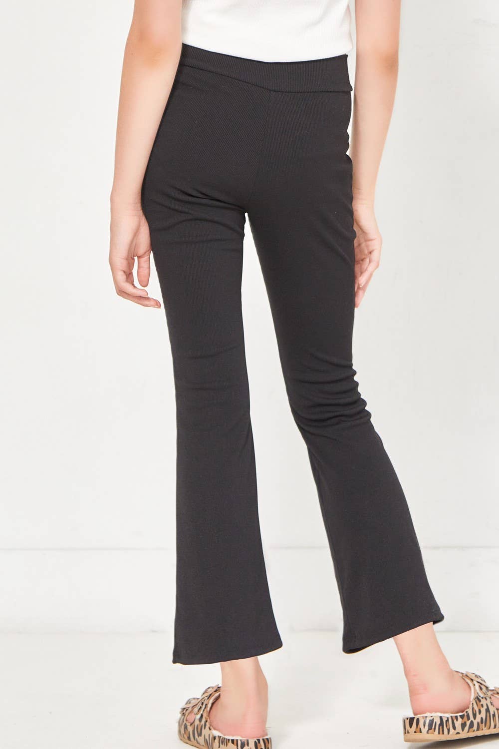 Hailey Flare Pants in Black