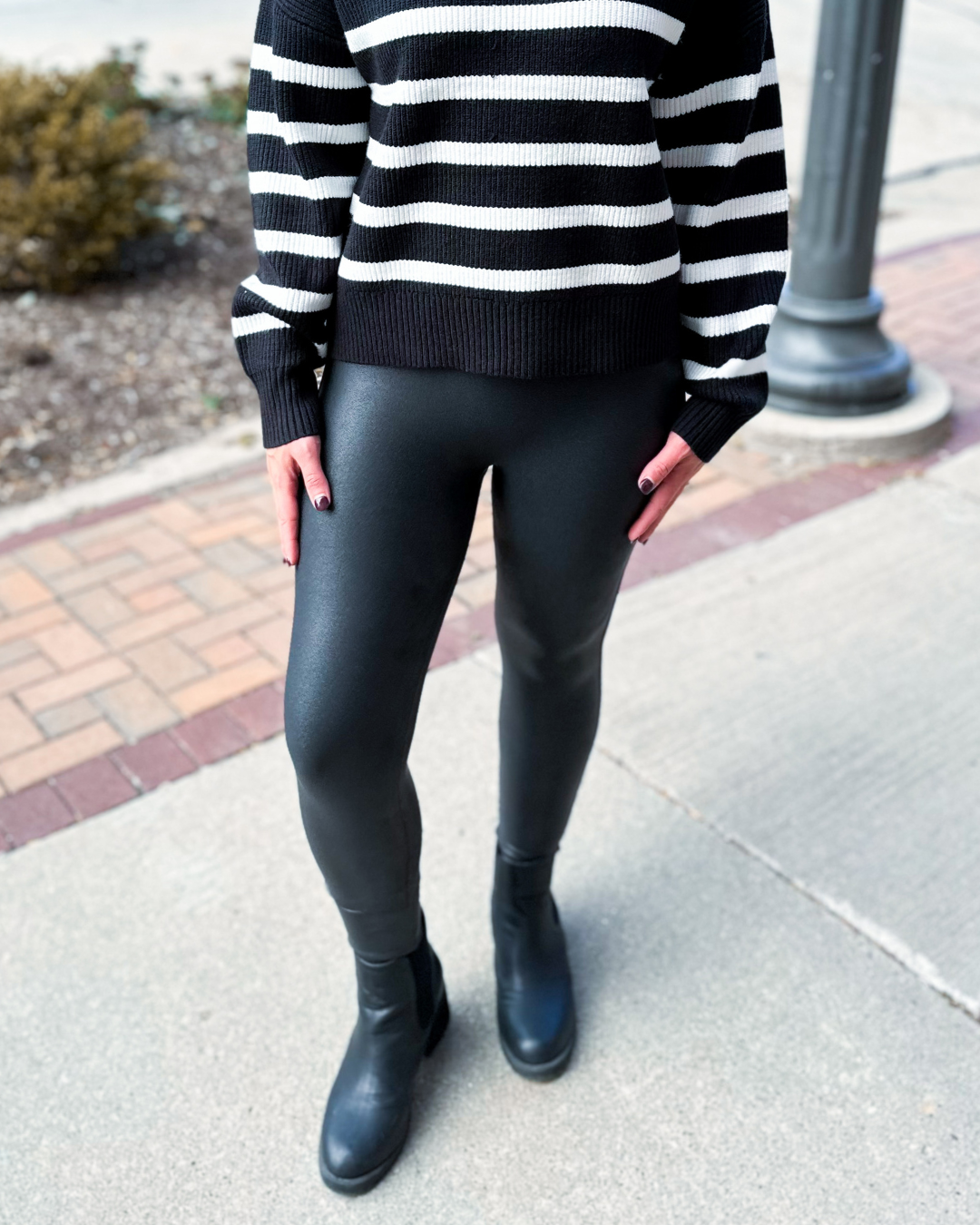 Faux Leather Legging - Spanx