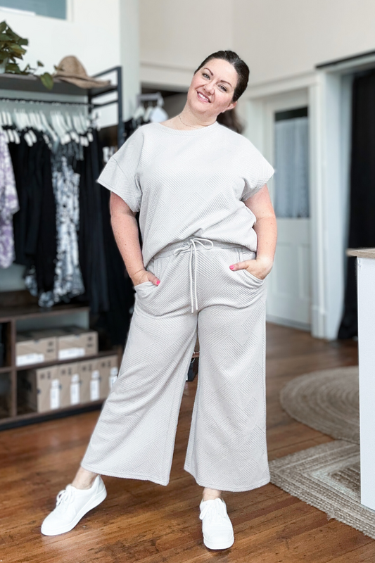 Victoria Pant in Oatmeal