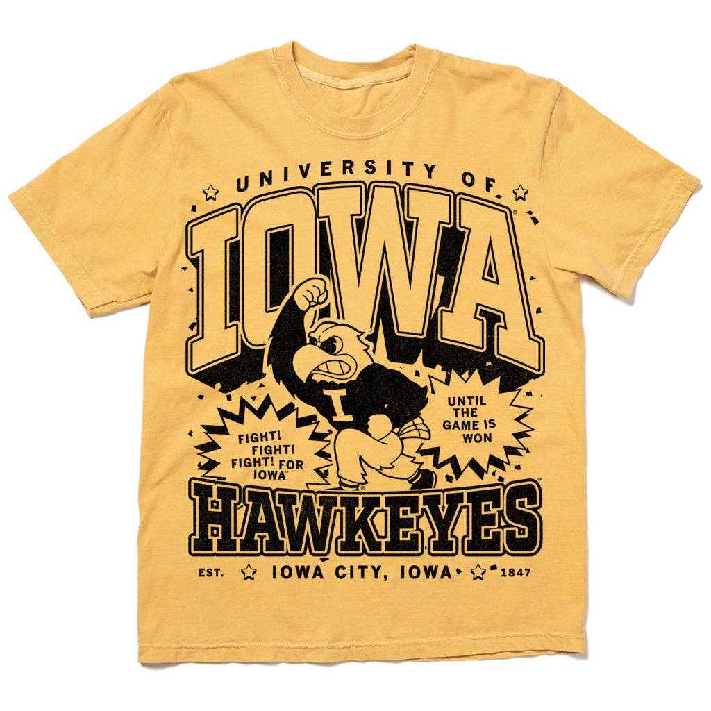 Hawkeyes Max Collegiate Tee by Raygun
