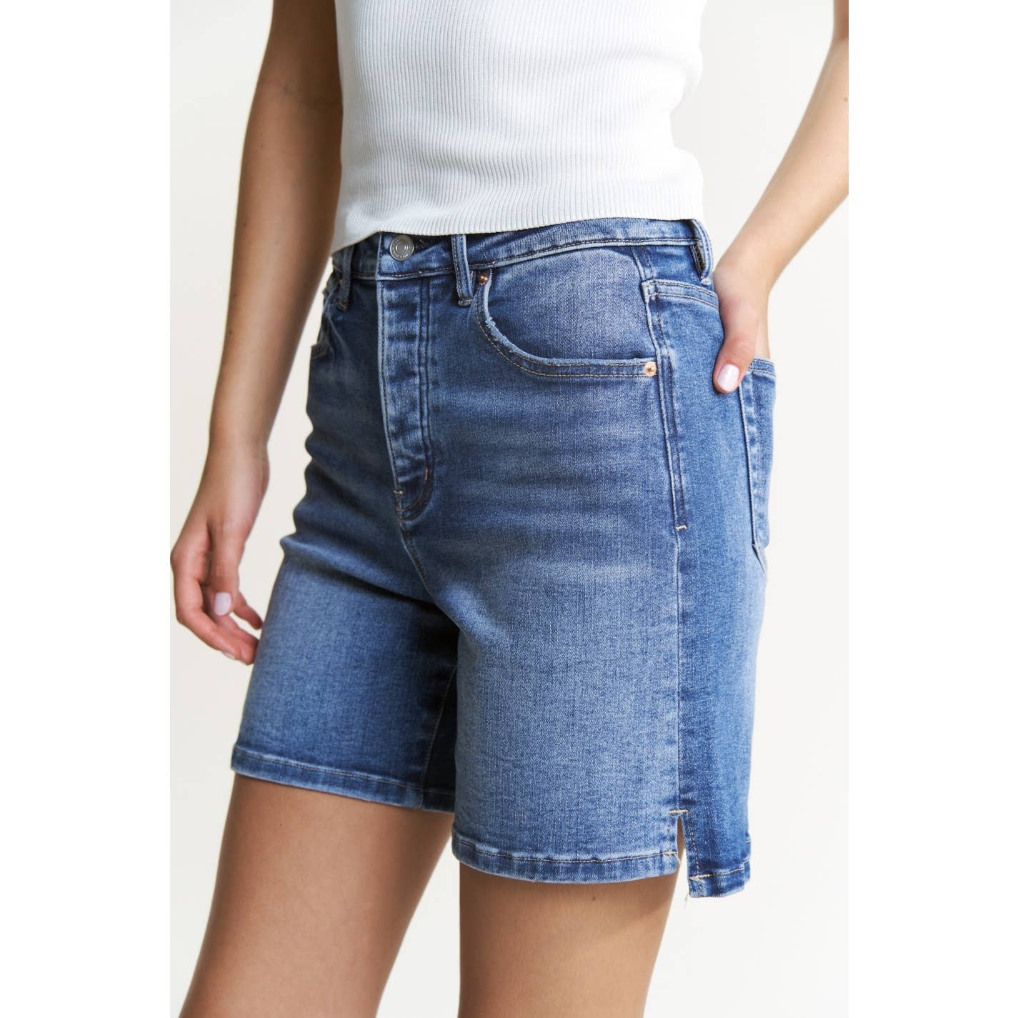 Bermuda Shorts by Mica Denim