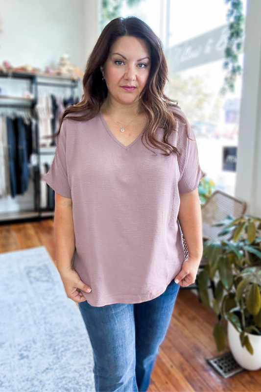 Ayla Top in Mocha