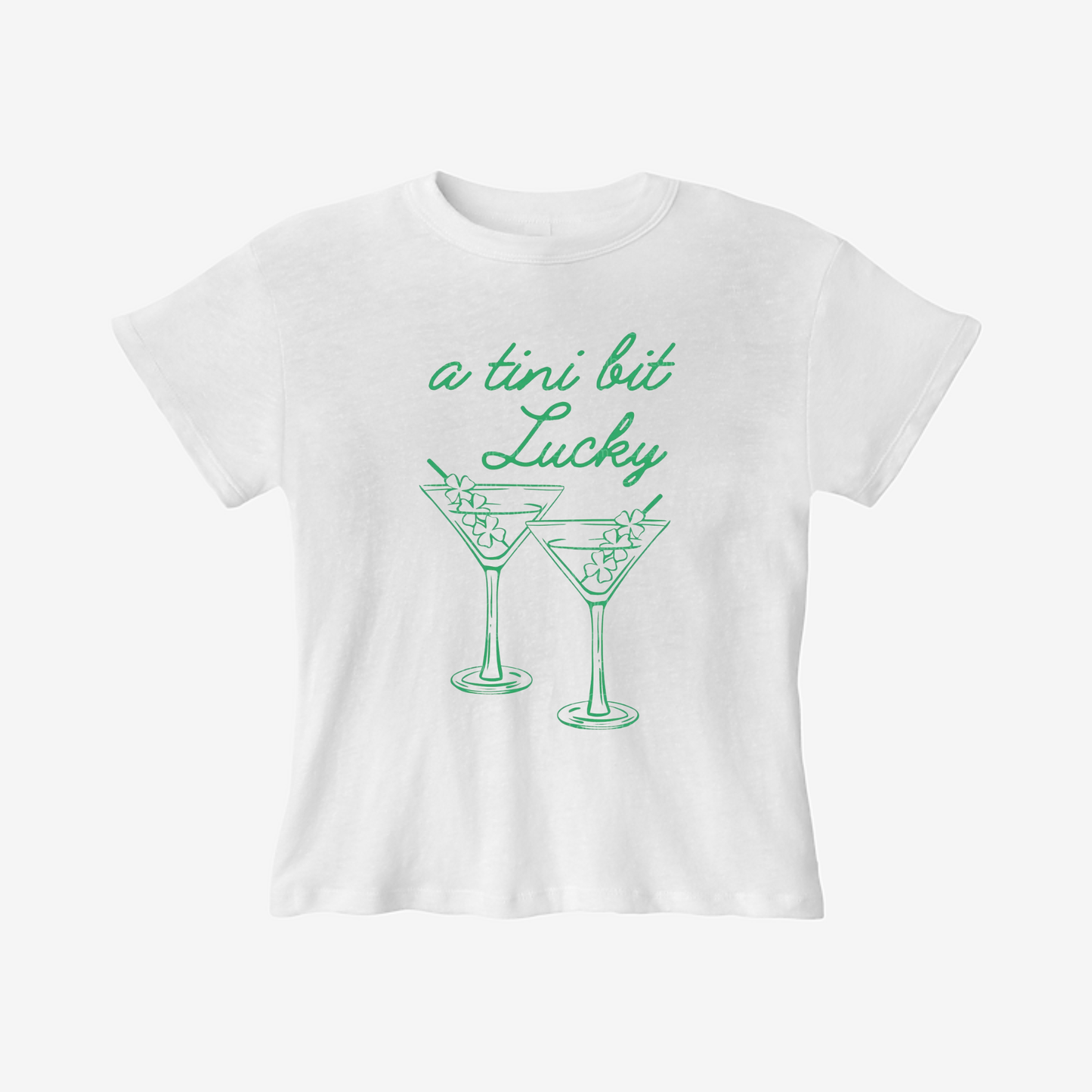 A Tini Bit Lucky St. Patrick’s Day Tee