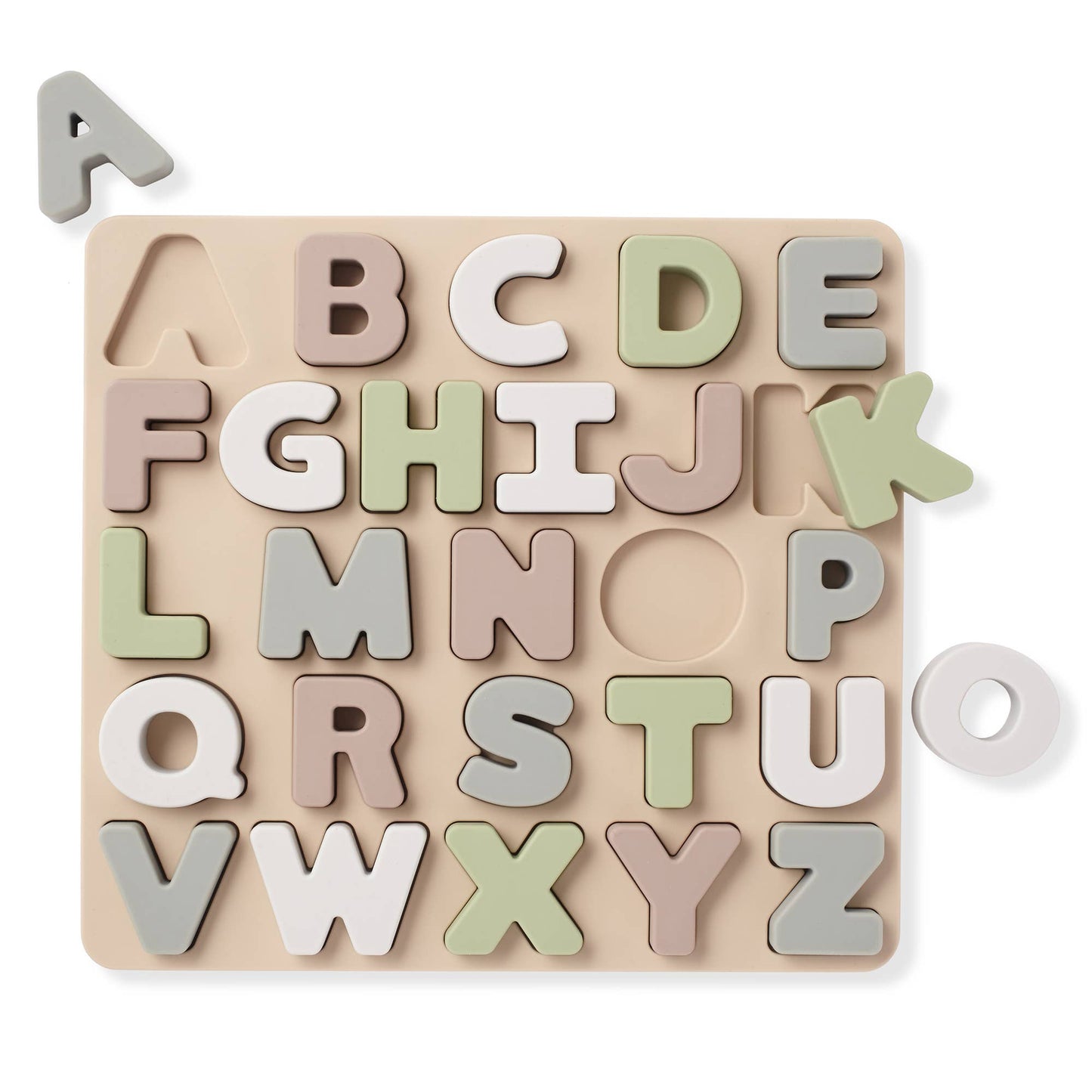 (27-pc) Soft Silicone ABC Puzzle for Toddlers