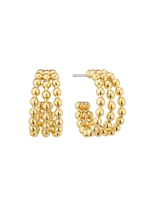 Aniyah Earrings: GOLD