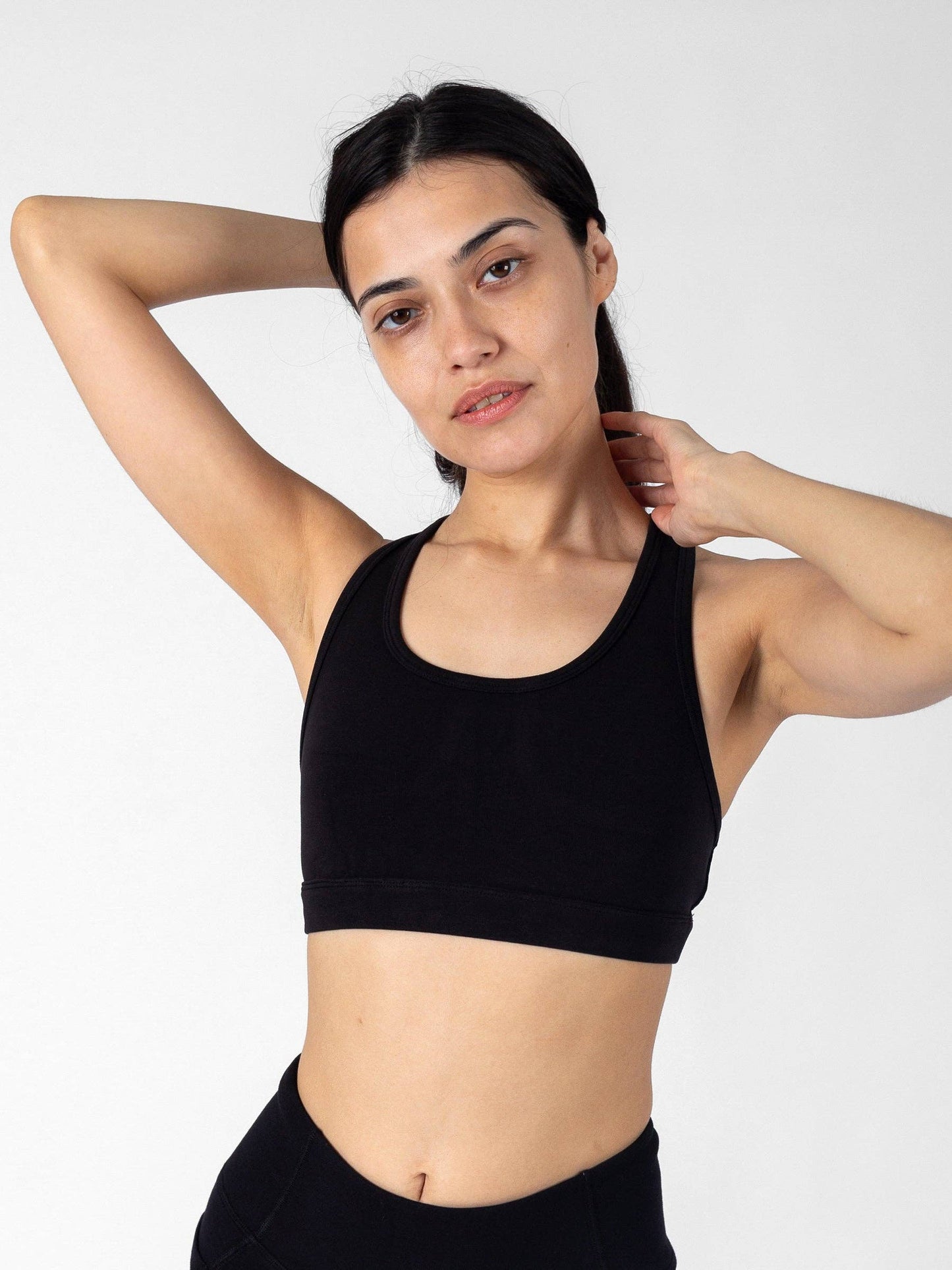 Organic Sports Bra in Eclipse by Happy Earth
