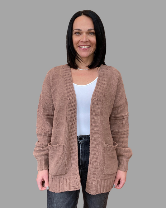 cardigan mocha 