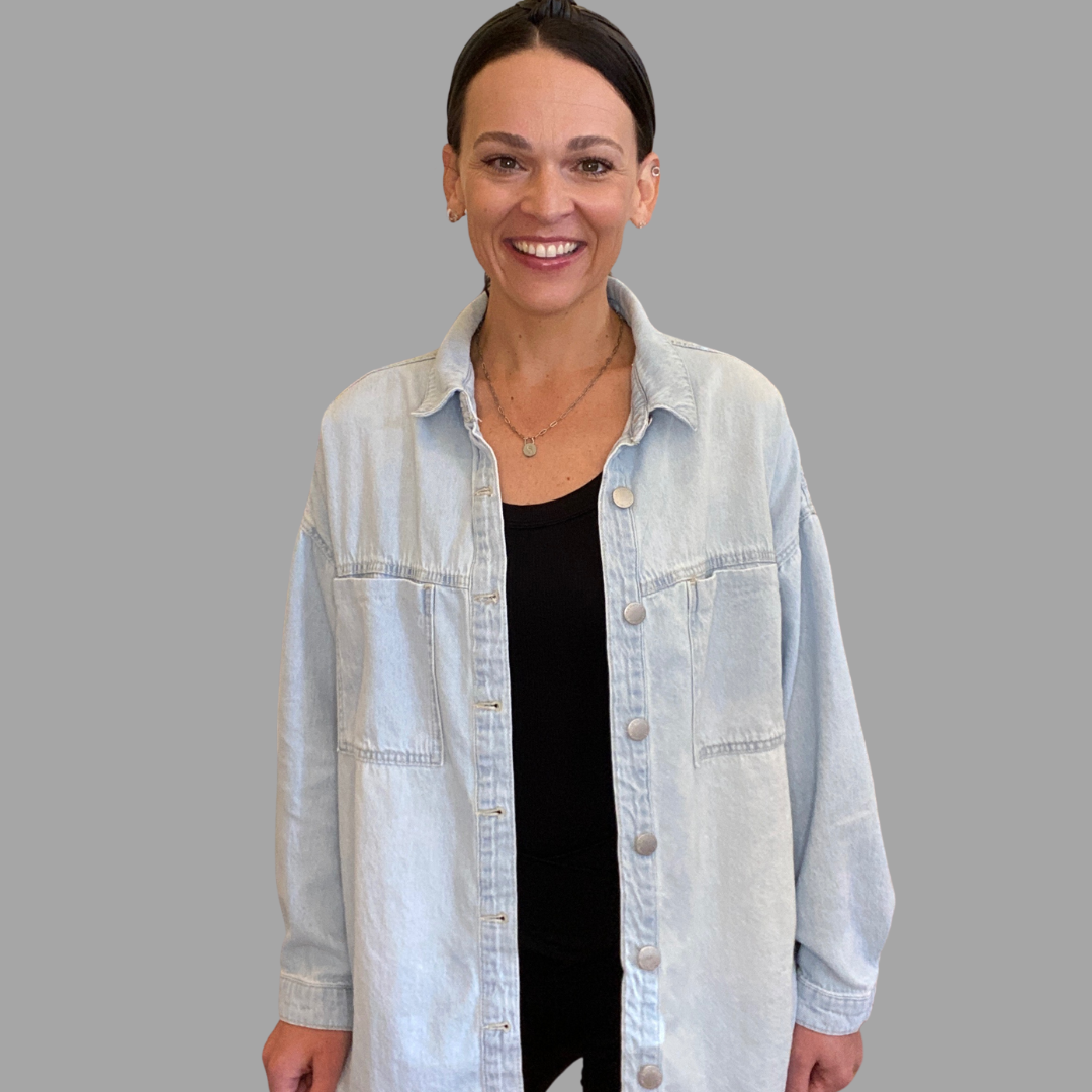 Zoe Oversized Shacket – Willow and Bright