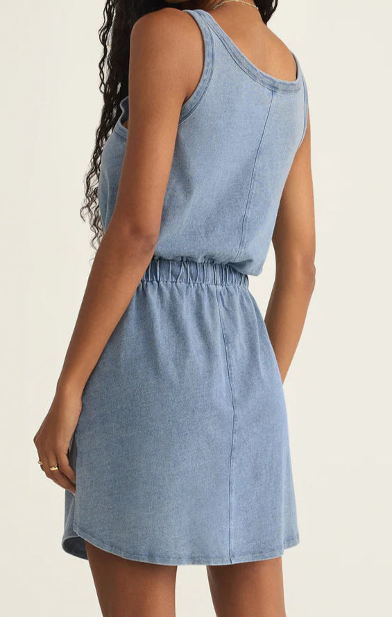Keegan Jersey Denim Dress by Z Supply