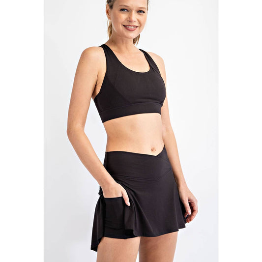 Ashley Skort in Black