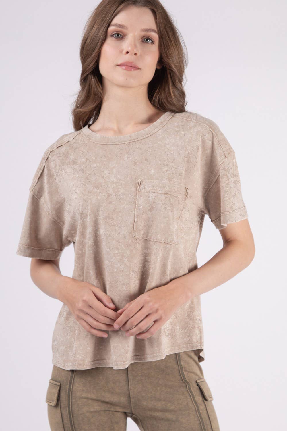 Taylor Top in Taupe