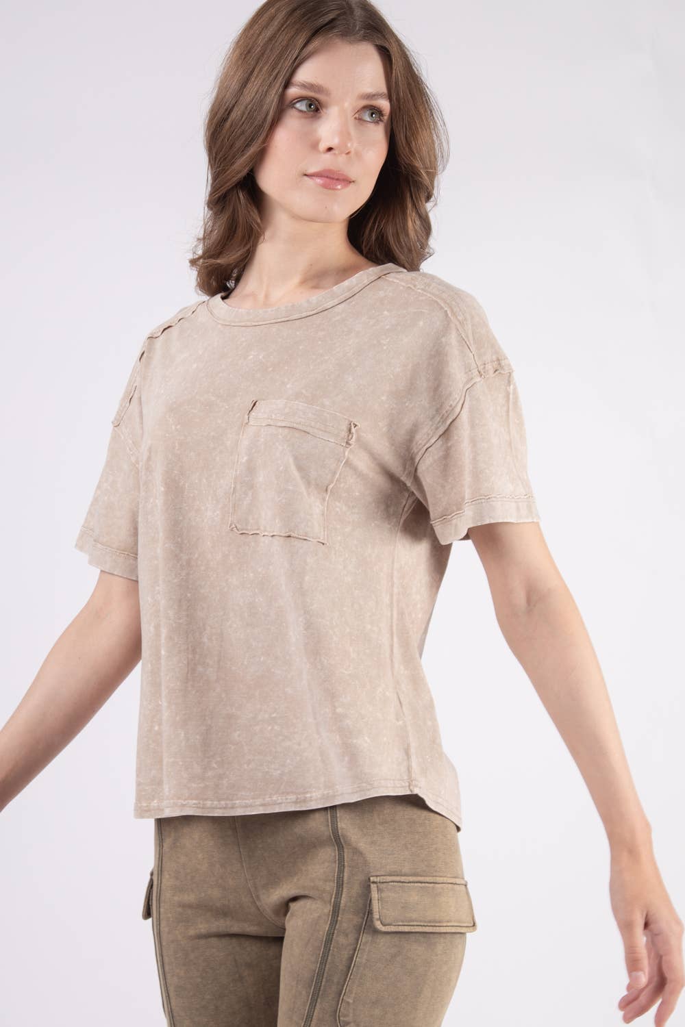 Taylor Top in Taupe