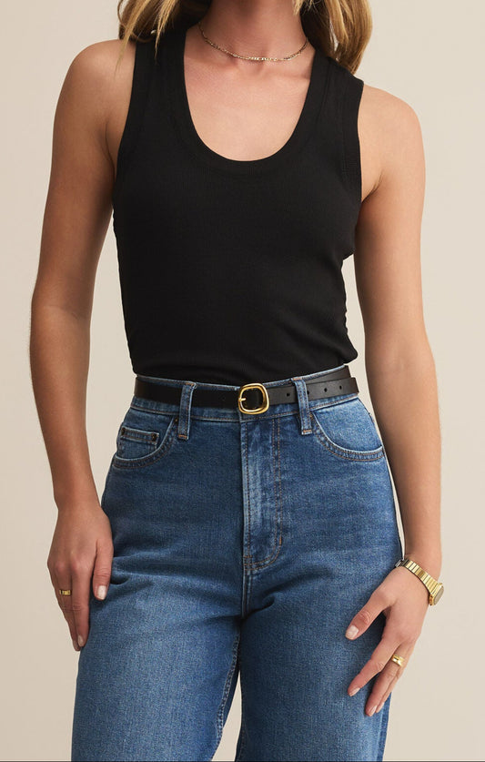 Rib Tank Black Z Supply
