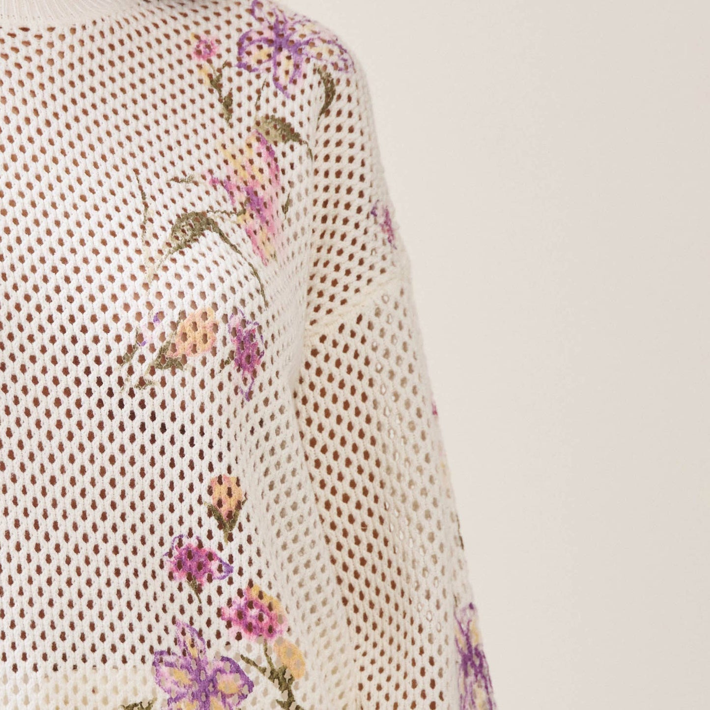 Viola Floral Knit Top