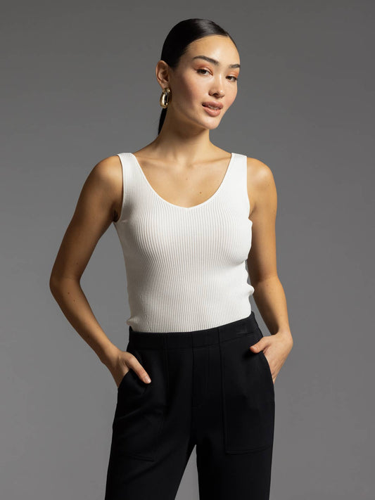 Tia Tank in White