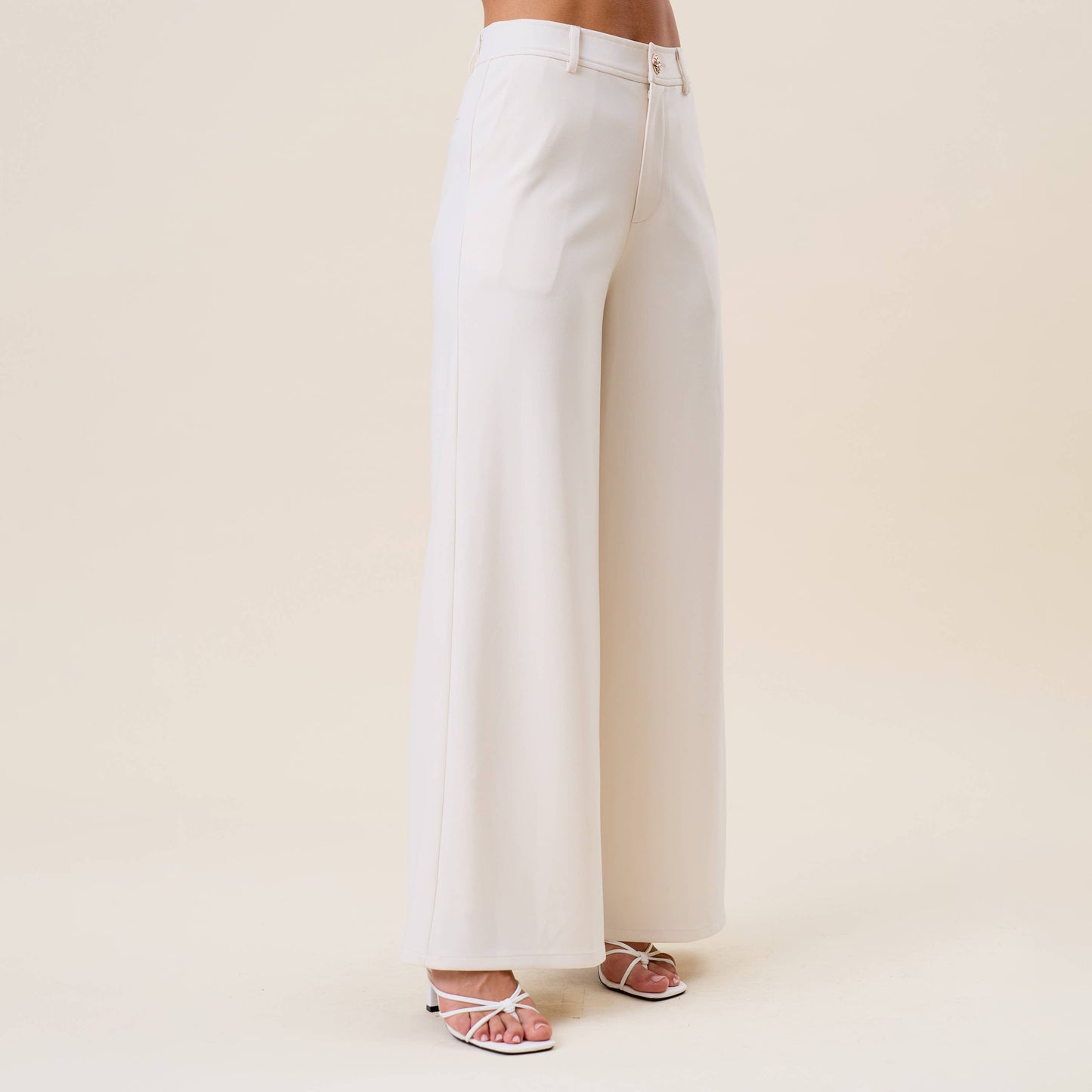 The Ivy Pants in Cream