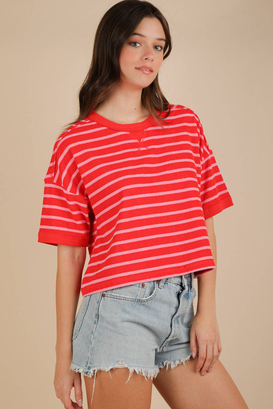 Hilary Top in Red