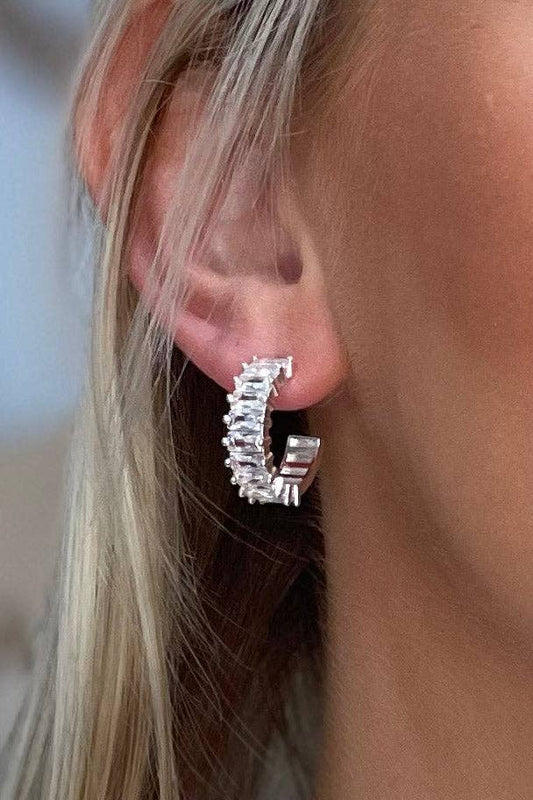 Emmalynn Earrings in Silver