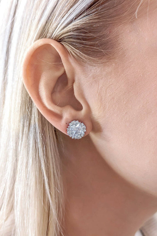 Denice Earrings in Silver