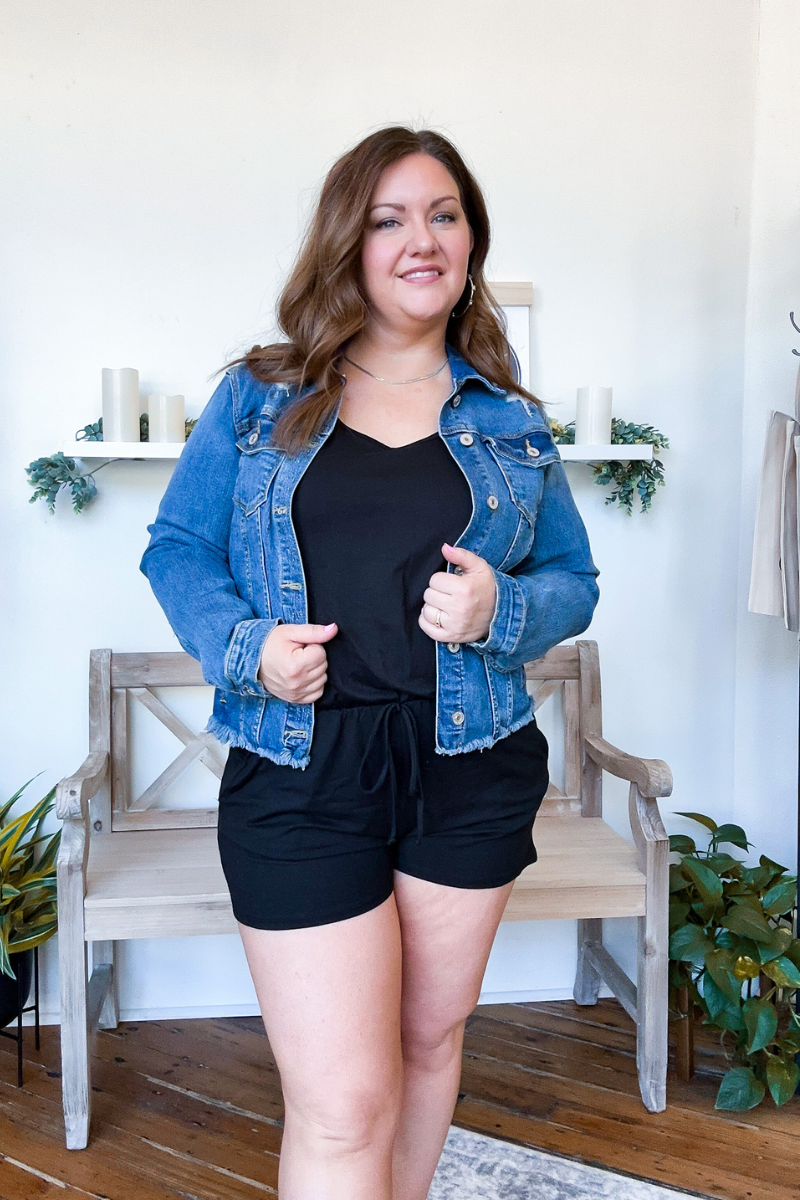 Zoey Denim Jacket by KanCan USA – Willow and Bright