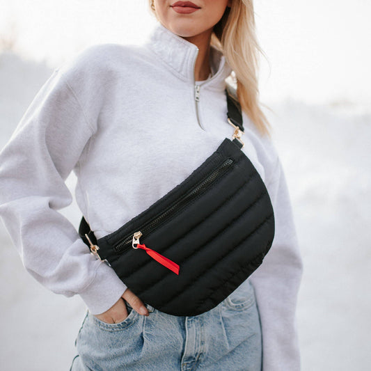 fanny pack belt bag shoulder bag puffer bag 