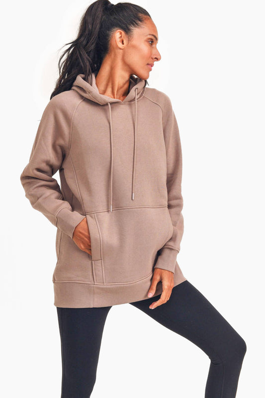 Hazel Oversized Hoodie in Toast