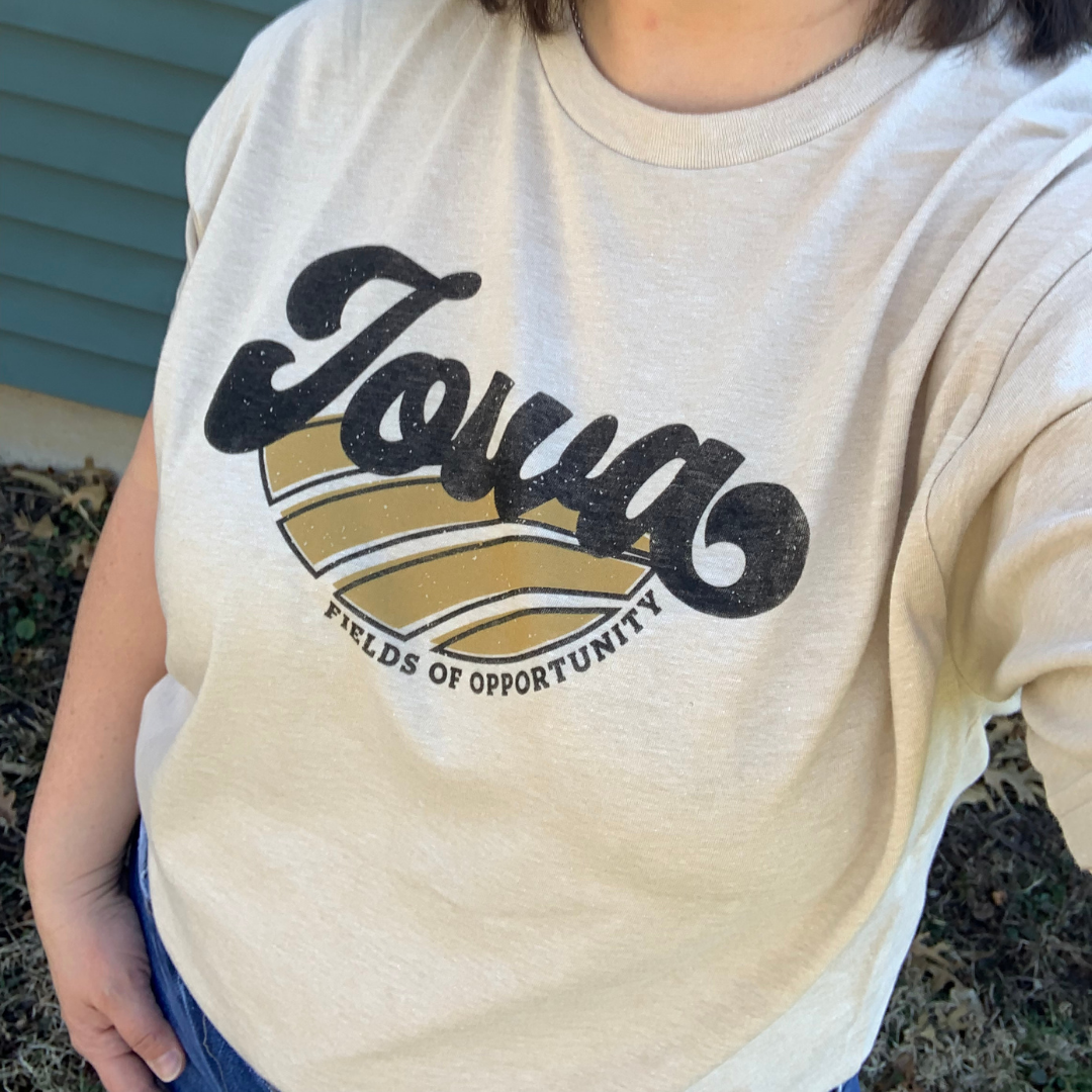 Iowa Tee Shirt, Iowa T-shirt, Iowa 