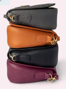 Camden Mini Messenger in Vegan Leather